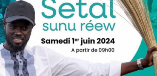 « Setal Sunu Réew » : Le PR Bassirou Diomaye Faye donne rendez-vous aux Sénégalais ce 1er juin