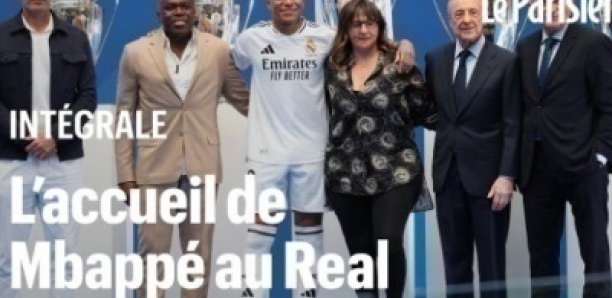 INTÉGRALE - La présentation de Kylian Mbappé au Real Madrid devant 80 000 personnes