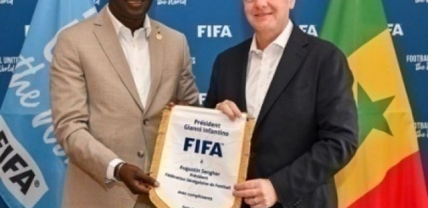 JO Paris 2024 : Augustin Senghor a rencontré Gianni Infantino