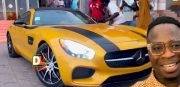 La nouvelle voiture mercedes amg de Sidy diop d'une valeur de 67 millions