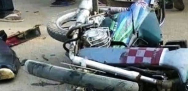 Dahra Djoloff : Une moto Jakarta en collision avec un véhicule fait un mort et un blessé grave