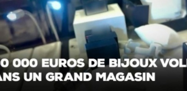 Cambriolage : 500 000 euros de bijoux volés dans un grand magasin