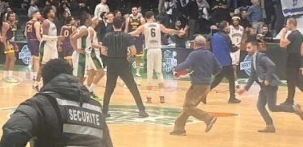 Basket: Nanterre-Holon interrompu par des manifestants pro-palestiniens, tensions à Maurice-Thorez