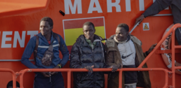 El Hierro: Partie de la Mauritanie, une pirogue avec à bord plus de 121 personnes dont des Sénégalais secourue