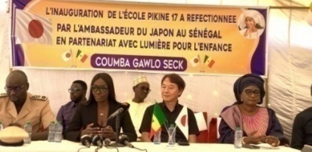 Coopération Japon-Sénégal : Coumba Gawlo Seck rénove l’école Pikine 17