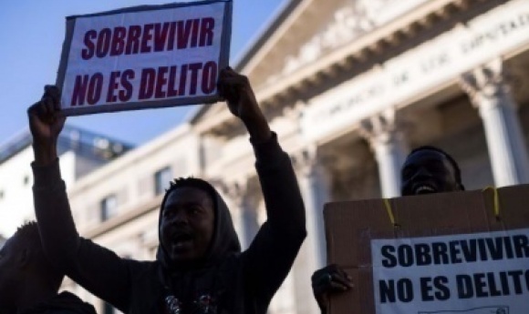 Abdoulaye, Hébergé Dans Un Centre D'accueil à Madrid : 