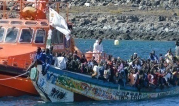 Émigration Clandestine : Une Pirogue De 91 Personnes En Provenance De Sénégal Est Arrivée à Ténérife