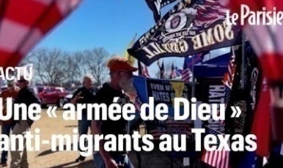 États-unis : Une « Armée De Dieu » Anti-migrants Et Pro-trump Campe à La Frontière Mexicaine