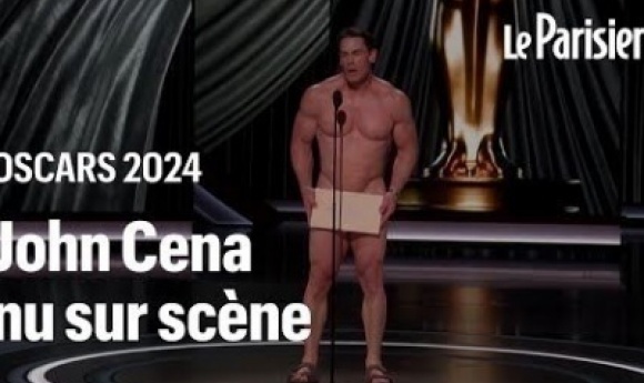 John Cena Tout Nu Aux Oscars Pour Remettre Le Prix Des Meilleurs Costumes