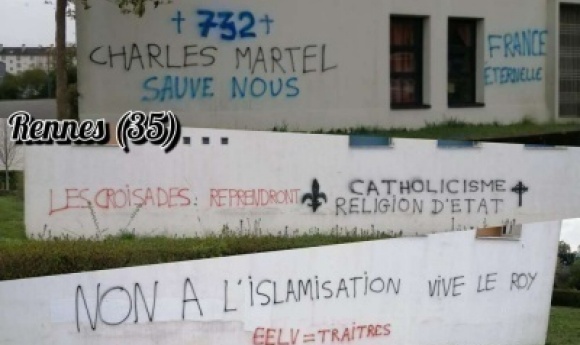 Des Tags Racistes Sur Un Centre Culturel Musulman Provoquent L’indignation En France