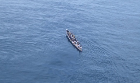 Une Pirogue Avec 150 Migrants à Bord Portée Disparue