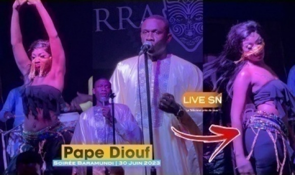 Pape Diouf Craque Au Mariage De Sa Danseuse Gagnesiry Ba Mme Gane